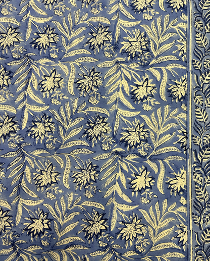 Block Printed Table Covers with napkins