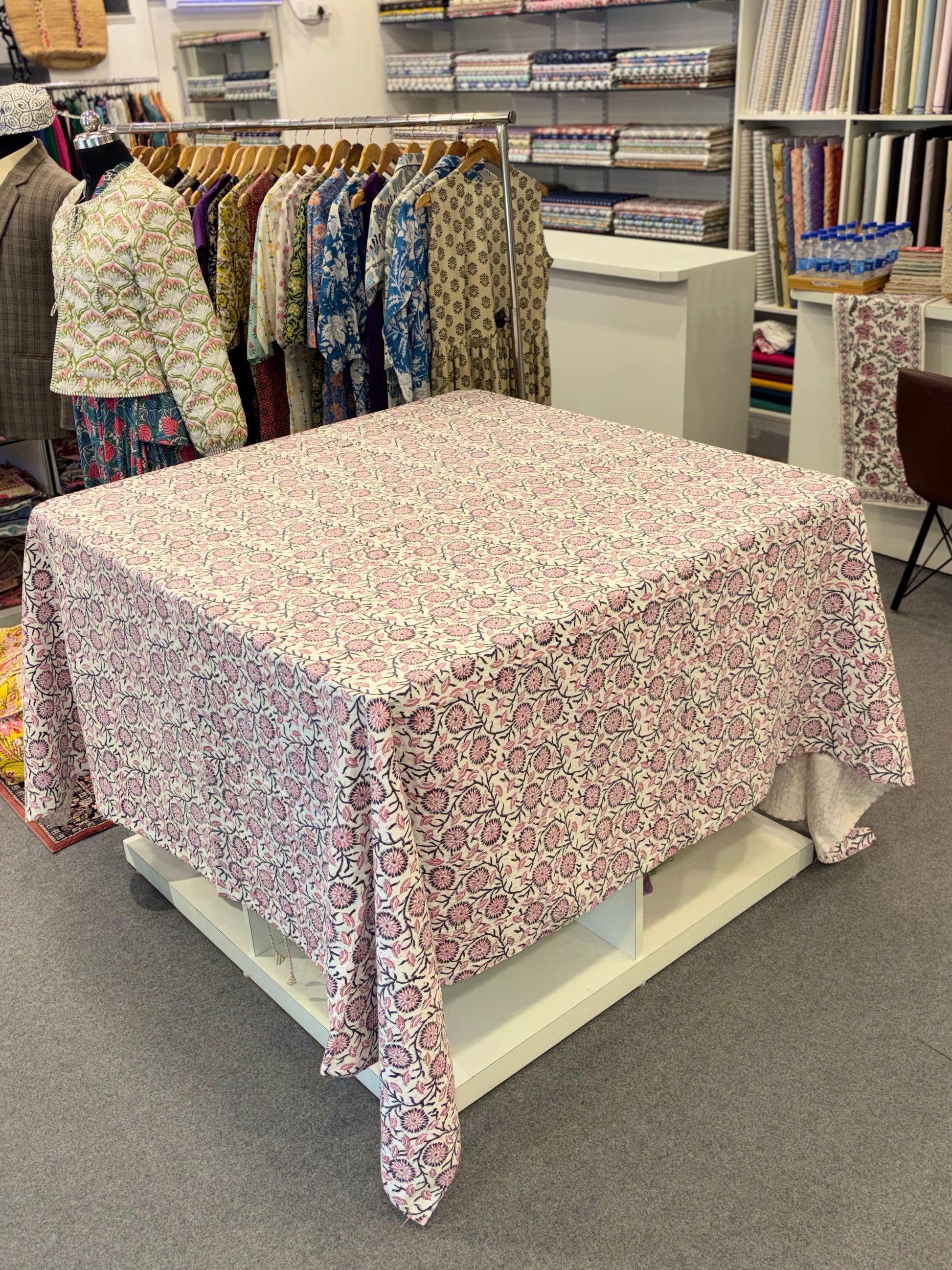 Pure Cotton Kantha AC Dohar Blanket – Handstitched 90x108 Quilt for Summer | Lightweight & Breathable Throw