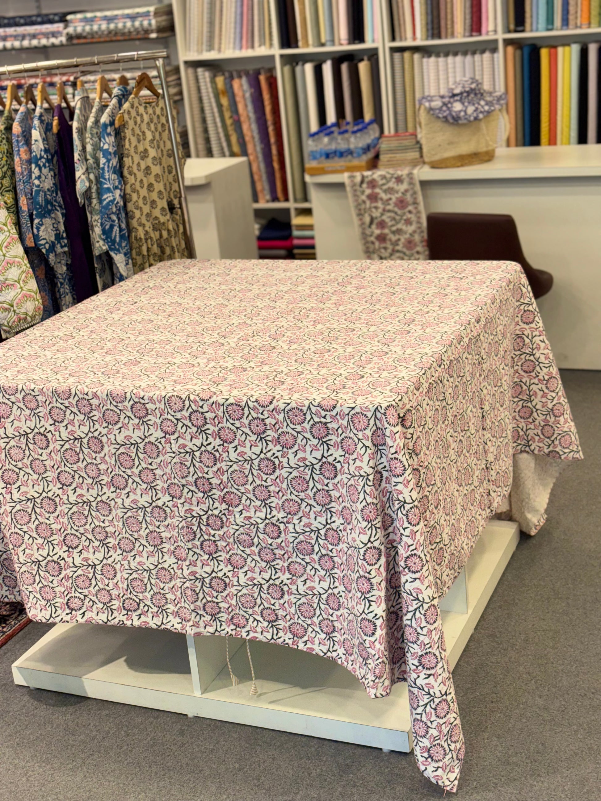 Pure Cotton Kantha AC Dohar Blanket – Handstitched 90x108 Quilt for Summer | Lightweight & Breathable Throw