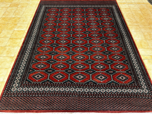 Handknotted Woolen Carpet (9x12 ft)